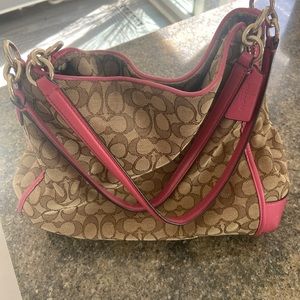 Lightly used coach purse